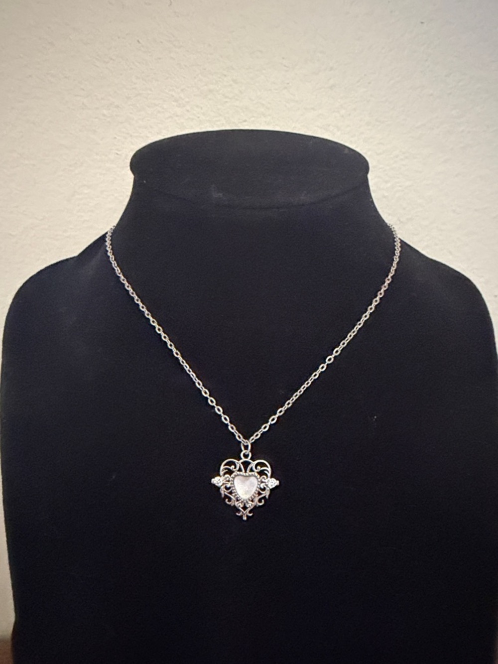 Siren Heart Pendant
Necklace Stainless Steel Chain